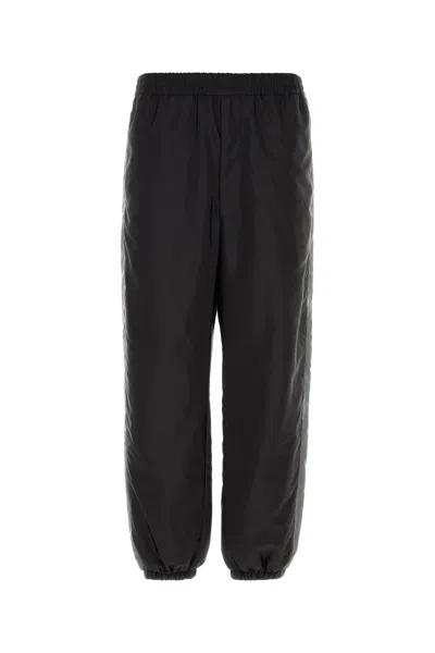 Prada Men Black Nylon Joggers