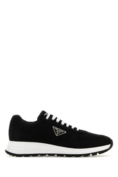 Prada Men Black Re-nylon Prax 01 Sneakers