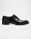 Prada Brogue Shoes Men Black In Black