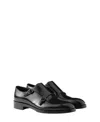 Prada Brogue Shoes Men Black In Black