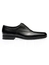 PRADA MEN'S BRUSHED LEATHER OXFORD SHOES