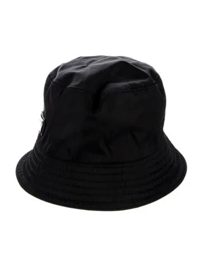 Pre-owned Prada Men's Bucket Hat In Black