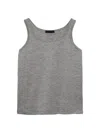 Prada Tanktop Aus Kaschmir Und Seide In Gray