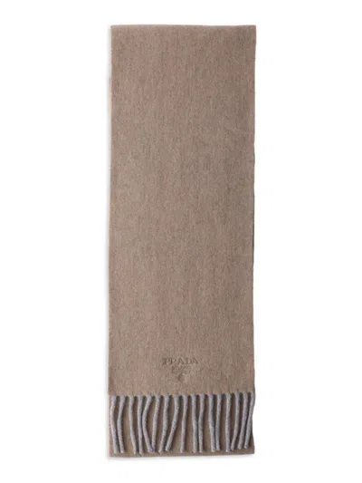 Prada Men's Cashmere And Wool Scarf