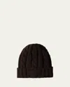 Prada Cashmere Beanie In F0003 Moro