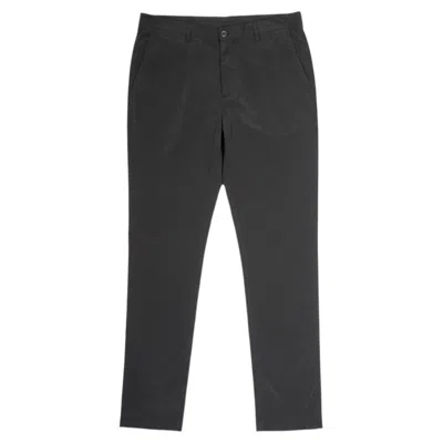Pre-owned Prada Men's Casual Trousers It52 Black Technical Nylon Urban Style