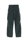 Prada Twill Pant With Belt Loops And Pockets