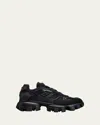 Prada Men's Cloudbust Thunder Lug-sole Trainer Sneakers In Black