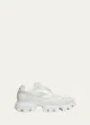 Prada Cloudbust Thunder Low-top Sneakers In Talco