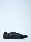 Prada Men Collapse Leather Sneakers