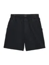 Prada Cotton Bermudas In Black