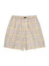 Prada Cotton Bermudas In Multi