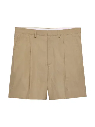 Prada Cotton Shorts In Multi