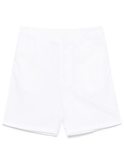 Prada Men Cotton Bermudas In White