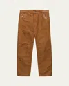 Prada Moleskin Pants In Light Brown