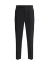 Prada Cotton Pants In Black