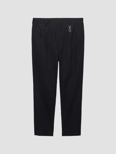 Prada Men's Cotton Pants In Black