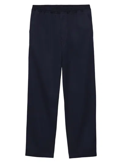 Prada Men's Cotton Pants In Blue