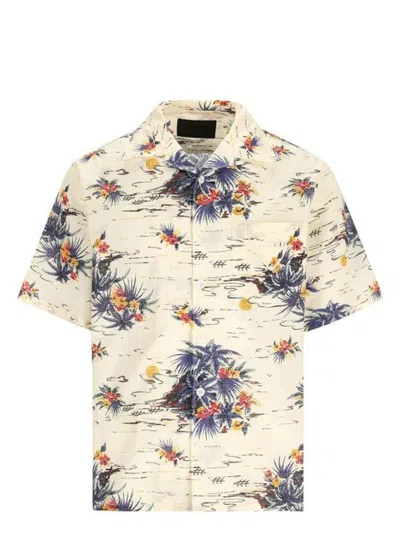 PRADA MEN'S COTTON SHIRT