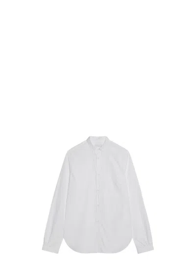 Prada Essential Long-sleeved Shirt In White