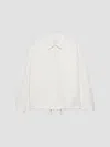 Prada Cotton Shirt In White