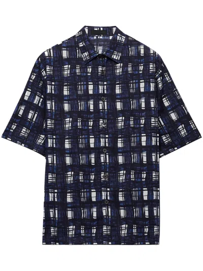 Prada Men's Cotton Shirt - Spring/summer 2025 In Black