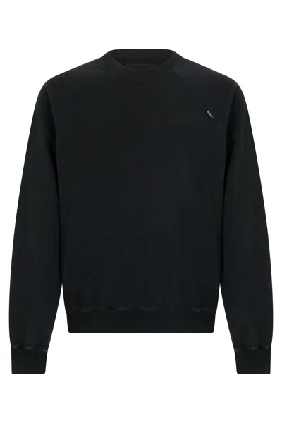 Prada Logo Patch Sweatshirt In Multi