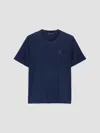 Prada Cotton T-shirt In Blue