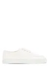Prada Canvas Sneakers With Round Toe And Rubber Sole
