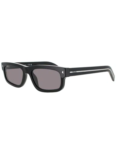 Prada Men's Designer Acetate Sunglasses - Modern Style In Black