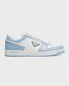 Prada Downtown Low-top Sneakers In Damagef073a Oltremare