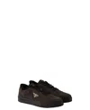Prada Downtown Suede Sneakers In Multi