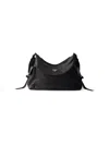 Prada Men's Explore Leather Shoulder Bag In Black