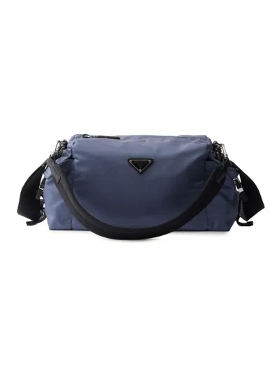 PRADA MEN'S EXPLORE RE-NYLON AND LEATHER BAG