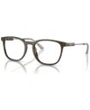 Prada Men's Eyeglasses, Pr 19zv In Brown