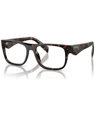 Prada Men's Eyeglasses, Pr 22zv 53 In Loden,black