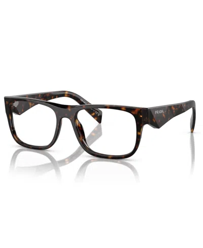 Prada Men's Eyeglasses, Pr 22zv In Loden,black