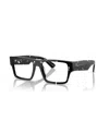 Prada Eyeglasses A01v Vista In Havana Black Transparent