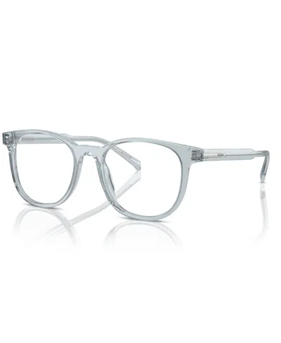 Prada Men's Eyeglasses, Pr A15v In Transparent Azure