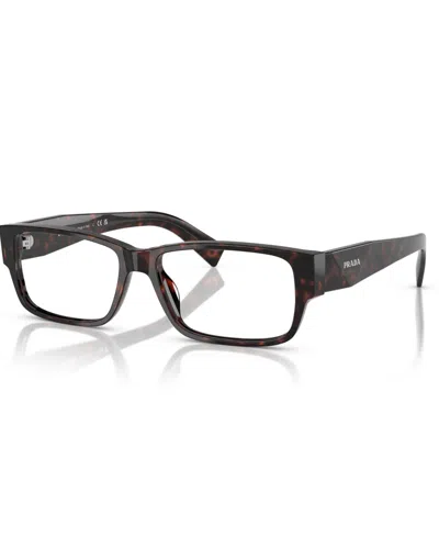 Prada Men's Eyeglasses, Pr B09v In Root Havana