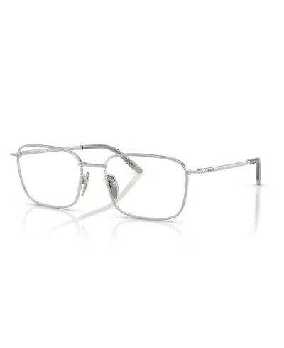 Prada Men's Eyeglasses, Pr D55v In Silver