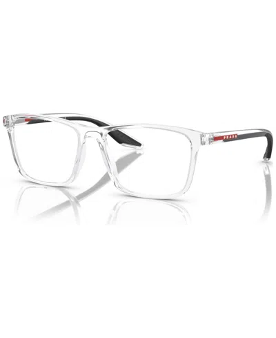Prada Men's Eyeglasses, Ps 01qv In Crystal