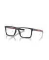 Prada Men's Eyeglasses, Ps 02qv In Matte Gray