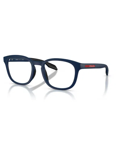 Prada Men's Eyeglasses, Ps 03tv In Matte Blue
