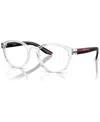 Prada Men's Eyeglasses, Ps 07pv 53 In Crystal