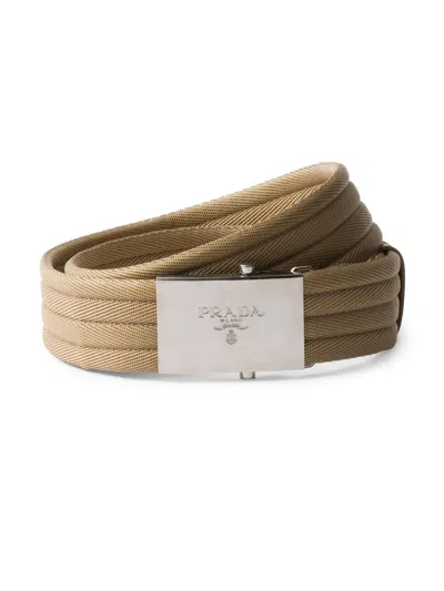 PRADA MEN'S FABRIC BELT