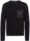 Prada Sweater Men In Black