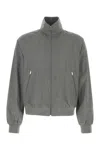 Prada Wool Bomber Jacket - Men's - Wool In Gray