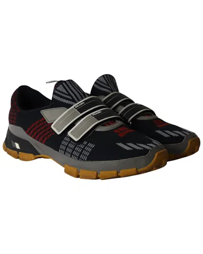 Prada Men's Jersey Cross Section Sneaker (authentic Pre-loved) In Multi
