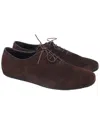Prada Men's Lace-up Loafers, Size 9 (authentic Pre-loved) In Brown
